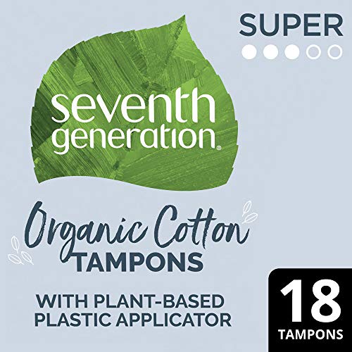 SEVENTH GENERATION Free & Clear Super Tampons with Applicator, 18 CT - AB Mystery