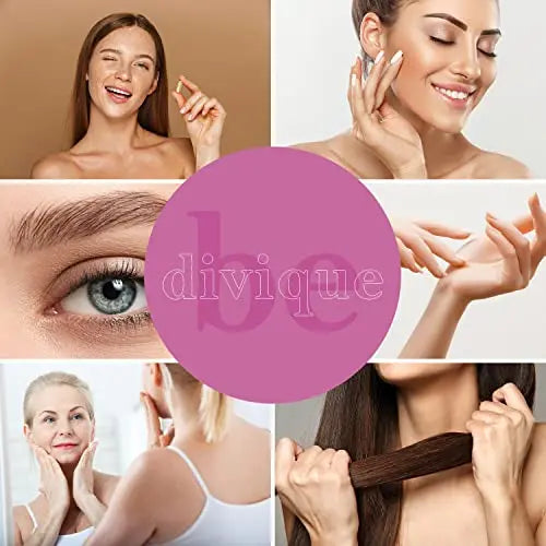 Collagen Capsules Divique Collagen Hyaluron 1500mg Collagen Peptides Type 1, 2, 3, 5, 10 - AB Mystery