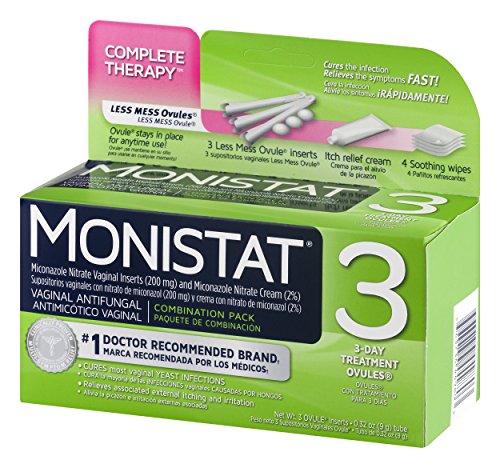 Monistat 3 Day Triple Action Combo Pack, Odorless, White - AB Mystery