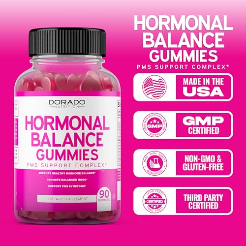 Hormone Balance For Women Gummies & PMS Gummies (90 Gummies) - Natural Hormone Balance - AB Mystery