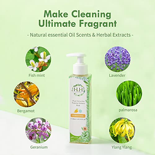 Feminine Wash+Panties Stain Remover Detergent - Natural Essential Oil Scent Vaginal Wash Women - AB Mystery