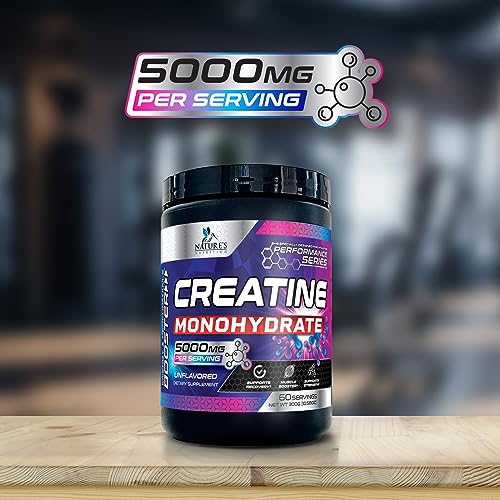 Micronized Creatine Monohydrate Powder - 100% Pure Unflavored Creatine Powder - AB Mystery