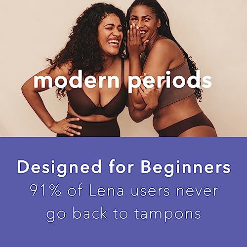 Lena Menstrual Cup | 12hr Reusable Period Silicone Soft Cup | Tampon and Pad Alternative - AB Mystery