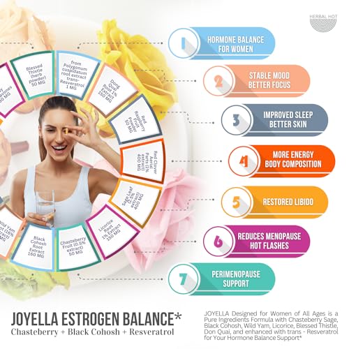 Womens Hormone Balance Supplement for Mood Swings, Hot Flashes Menopause Relief - AB Mystery