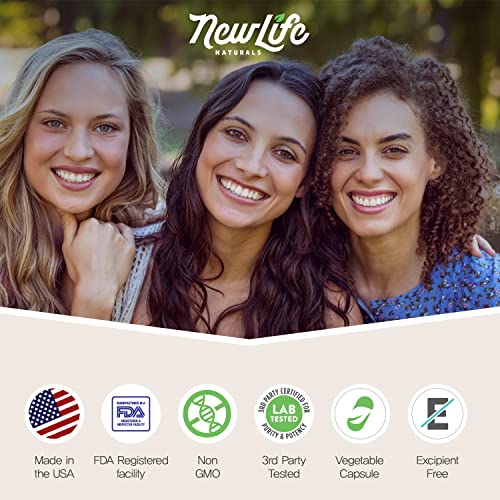 NewLife Naturals Boric Acid Suppositories for Women - 600mg - AB Mystery