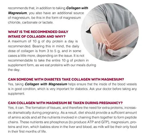 Ana Maria Lajusticia – Collagen with magnesium and vit c – 350 grams (strawberry flavour) - AB Mystery