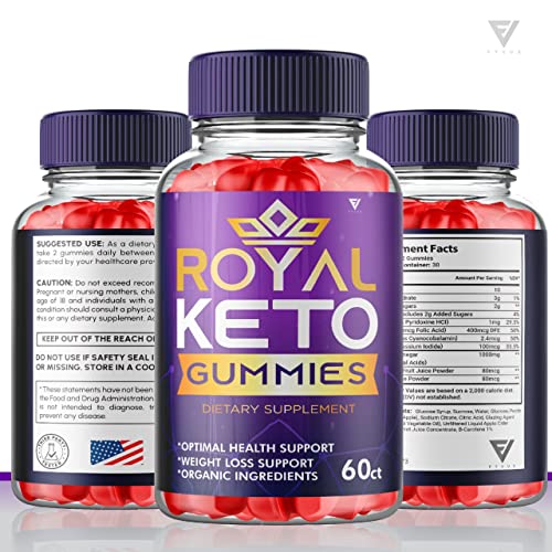 (2 Pack) Royal Keto Gummies Weight Loss ACV - Royal Keto ACV Belly Diet RoyalKeto Keto