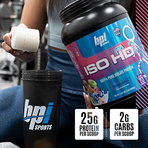 BPI Sports ISO HD – 100% Whey Protein Isolate Powder – Muscle Growth, Recovery - AB Mystery