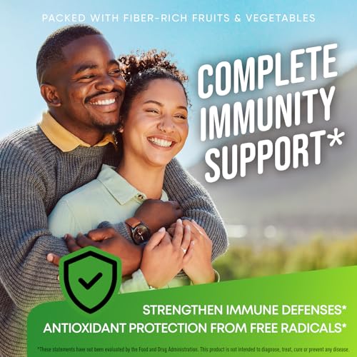 Fruits and Veggies Supplement - High Fiber Supplement for Immunity, Gut & Energy - AB Mystery