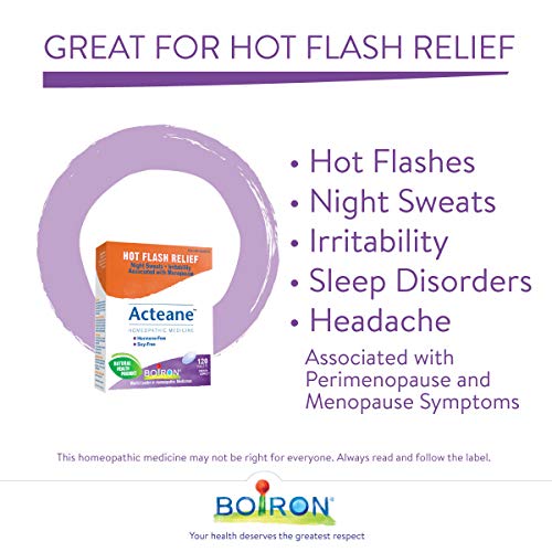 BOIRON Hot Flashes Acteane, 120 CT - AB Mystery