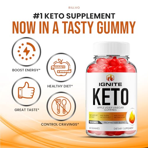 (3 Pack) Ignite Keto ACV Gummies - Official - Keto Ignite ACV Advanced Formula Plus