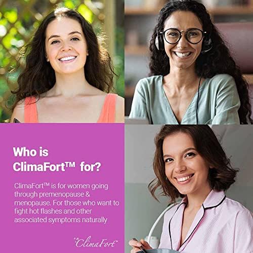 ClimaFort 60 Day Supply - Menopause Supplement for Women, premenopause Hormone Balance - AB Mystery