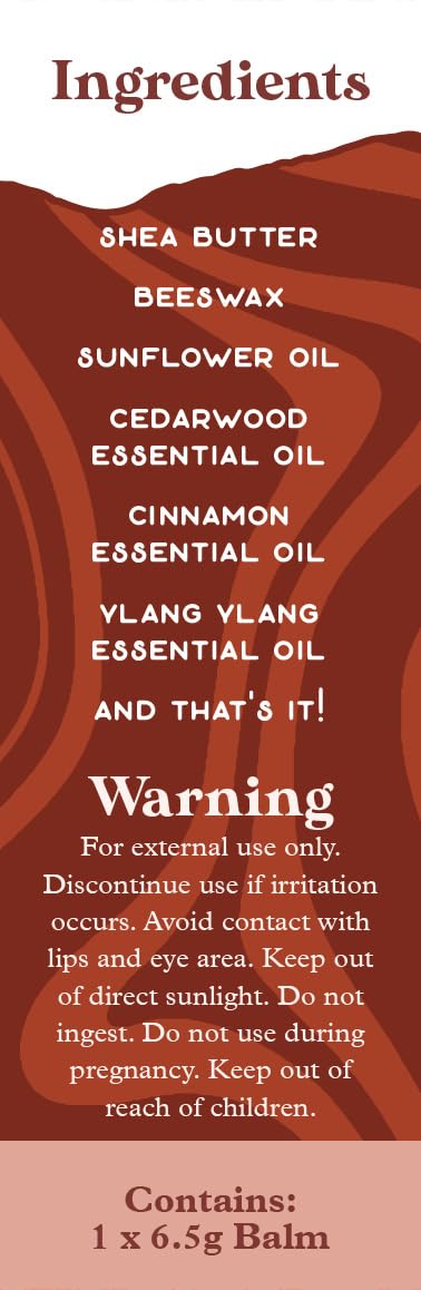 Essential Oils Balm Stick | Grounded Thought Aromatherapy Balm | All Natural Body Balm - AB Mystery