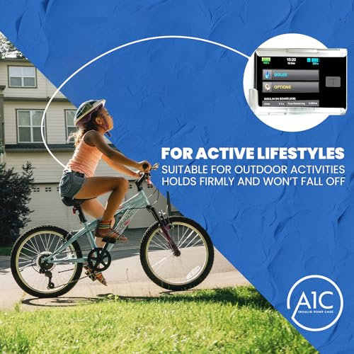 (2023-24 Model) A1C Pump Case, 360 Rotating Case for Tandem Tslim, t:Slim X2, t:Slim G4