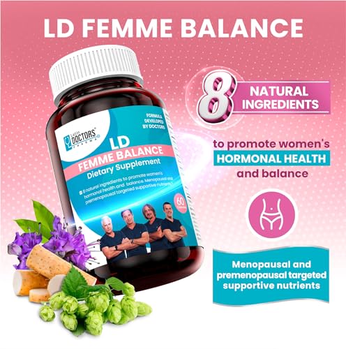 Latin Doctors Femme Balance Supplement, Supports Hormone Balance, Menopausal & Premenopausal - AB Mystery