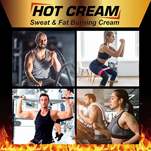 Hot Sweat Cream, Fat Burning Cream for Belly, Natural Sweat Enhancer Cream for Men - AB Mystery