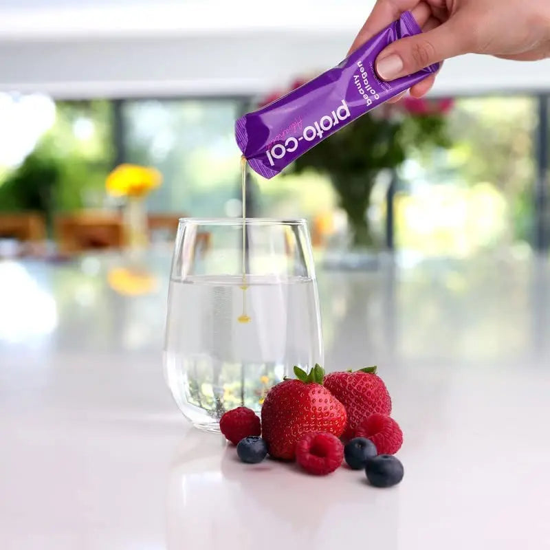 Proto-Col Beauty Collagen Supplements for Women - 10,000mg Bovine Collagen - AB Mystery