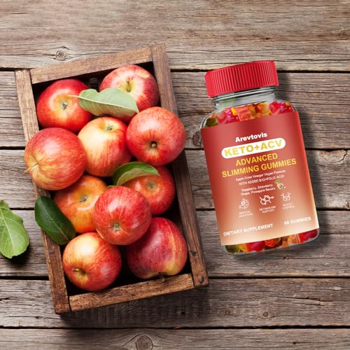 Arevtovis Apple Cider Vinegar Gummies - Boost Energy, Detox & Support Gut Health ACV - AB Mystery