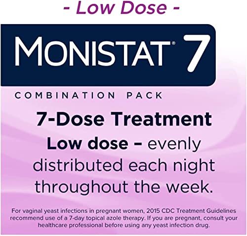 Monistat 7 Simple Cure Feminine Antifungal Cream with RX Strength Cream, 7 Day Treatment Cream - AB Mystery