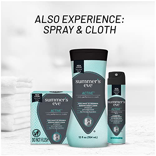 Summer's Eve Active Daily Performance All Over Feminine Body Wash, Feminine Wash pH Balanced - AB Mystery