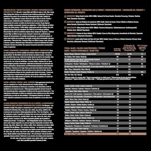 PBN - Premium Body Nutrition - Whey-ISOLATE Protein Powder, 1kg, Chocolate - 33 Servings Premium Body Nutrition