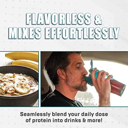 Genepro Unflavored Protein Powder - New Formula - Lactose-Free, Gluten-Free - AB Mystery