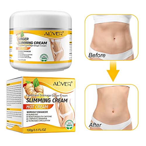 2PCS VOGSIG Ginger Slimming Cream - Anti Cellulite, Fat Burning, Tightening & Moisturizin - AB Mystery