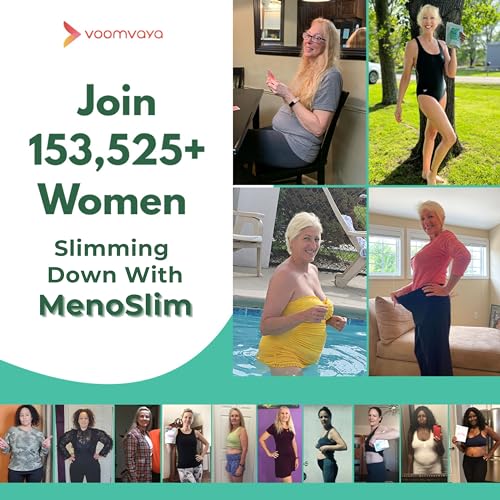 VoomVaya MenoSlim Tea - Natural Menopause Supplements, Perimenopause & Estrogen - AB Mystery