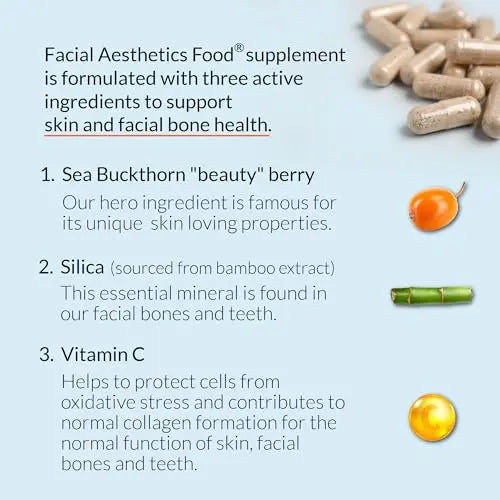 Vegan Collagen Skin Health Supplement for Women & Men, with Sea Buckthorn Berry, Bamboo Silica - AB Mystery