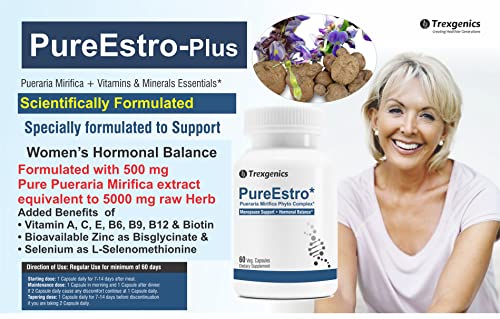 Trexgenics PureEstro Advanced Pueraria Mirifica 500 mg - AB Mystery