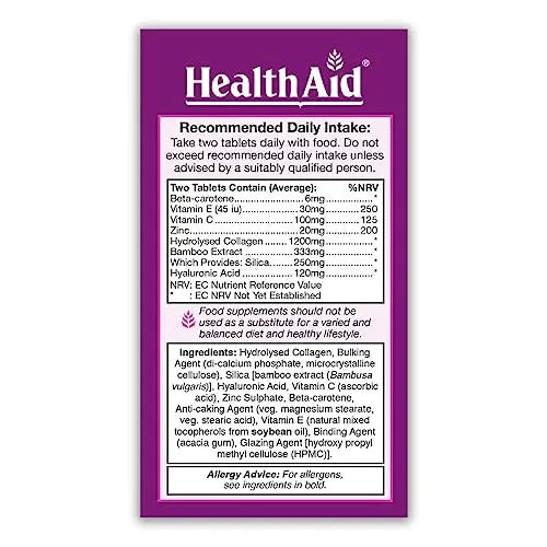HealthAid Collagen Complex Tablets, 60 - AB Mystery