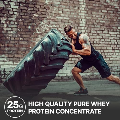 NutraBio Classic Whey Protein Powder- 25G of Protein Per Scoop - No Fillers, Artificial - AB Mystery