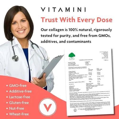 Premium Advanced Collagen Capsules for Menopause and Perimenopause V Vitamini