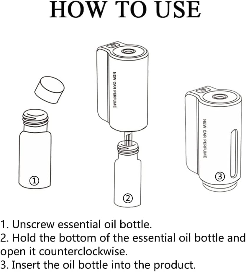 Intelligent Car Aroma,Intelligent Car Aroma Channel Car Air Freshener,Smart Car Air - AB Mystery