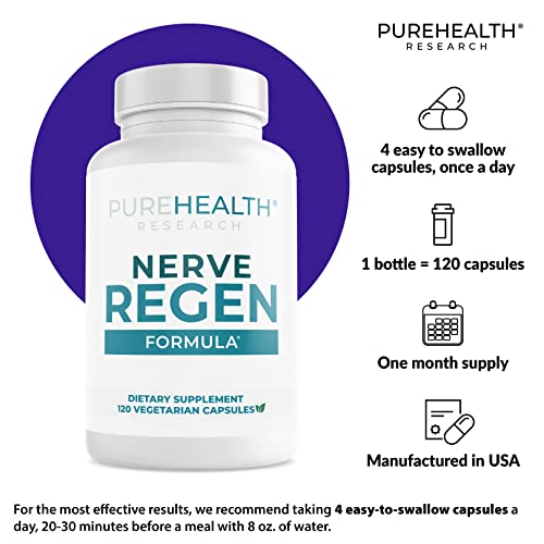 PUREHEALTH RESEARCH Nerve Regen Formula - AB Mystery