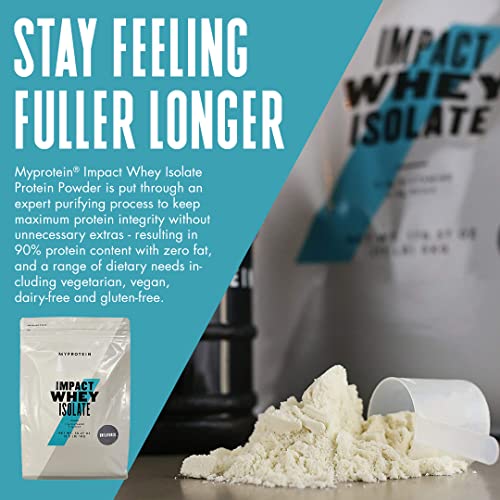 Myprotein Impact Whey Isolate Protein Powder, Gluten Free Protein Powder, Muscle Mass - AB Mystery