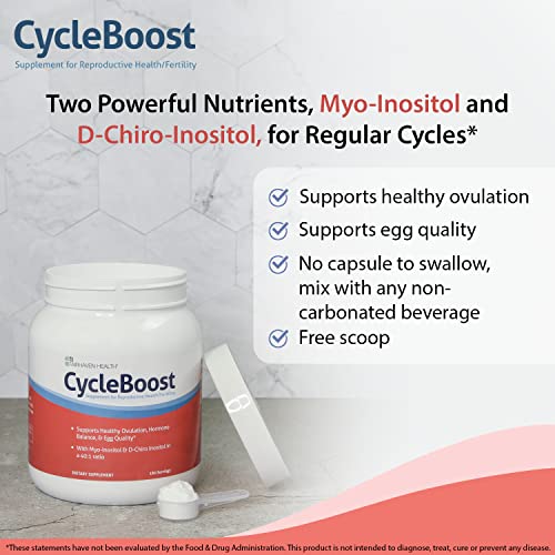 Fairhaven Health Vegan Myo-Inositol and D-Chiro Inositol Powder | 40:1 Ratio | Hormone - AB Mystery