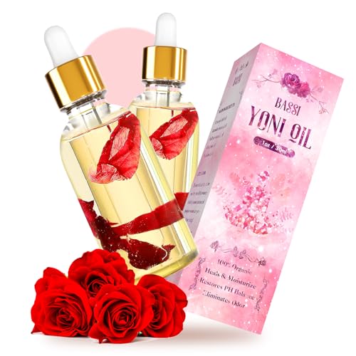 2PCS Yoni Oil Organic Feminine Oil Vaginal Moisturizer - Ph Balance for Women - Feminine Deodorant - AB Mystery