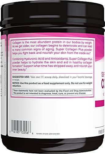 NeoCell Super Collagen Powder, Collagen Plus includes Vitamin C & Hyaluronic Acid - AB Mystery