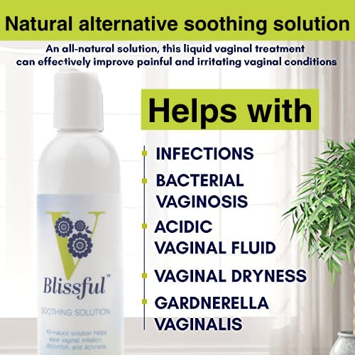 V Blissful Boric Acid Suppository & Soothing Vaginal Solution for Yeast Infection & Bacterial Vaginosis - AB Mystery