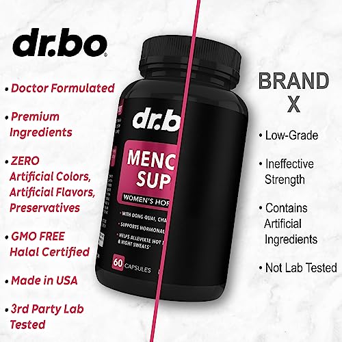 Menopause Supplements for Women Support Pills - Natural Menopause Relief for Hot Flashes - AB Mystery