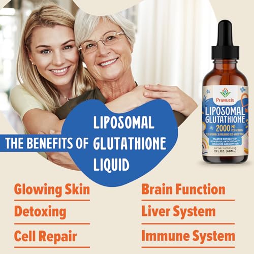 2000MG Liposomal Glutathione Liquid, 98% Absorption, Glutathione Liquid Supplement - AB Mystery