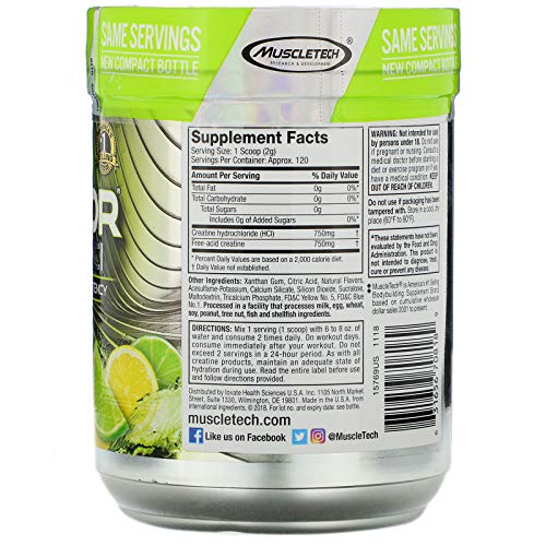 MuscleTech Cell-Tech Creactor - Creatine HCl Formula - Muscle Builder for Men & Women - AB Mystery