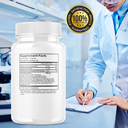 (5 Pack) Glucofreeze Pills - Official Formula Gluco Freeze Pills - Glucofreeze Pills - AB Mystery