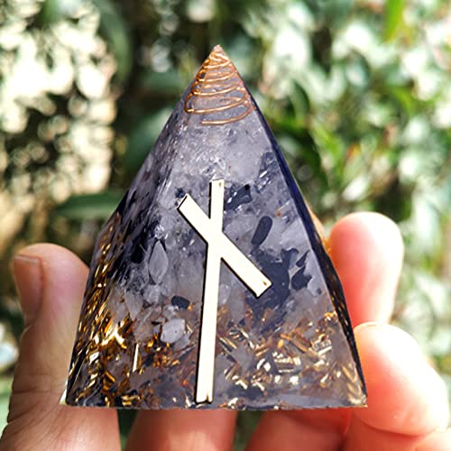 Chrikidor,Rune Pyramid，Orgone Pyramid Crystal Energy Generator Orgonite Balancing - AB Mystery