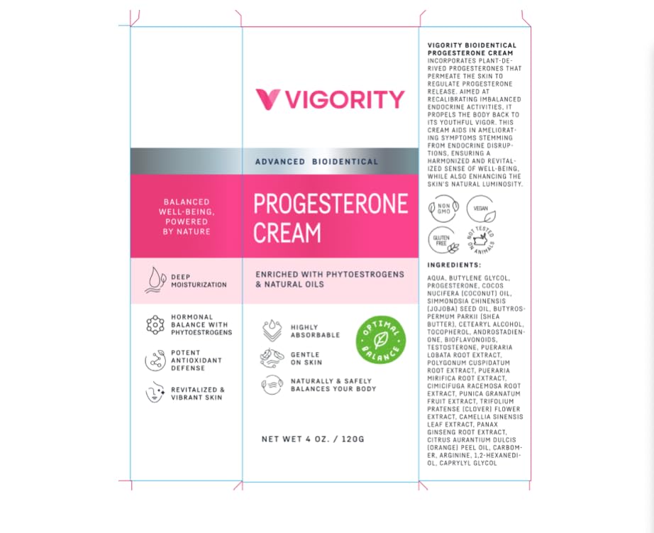 Progesterone Cream for Women Menopause Relief: Natural Bioidentical Progesterone Cream Vigority