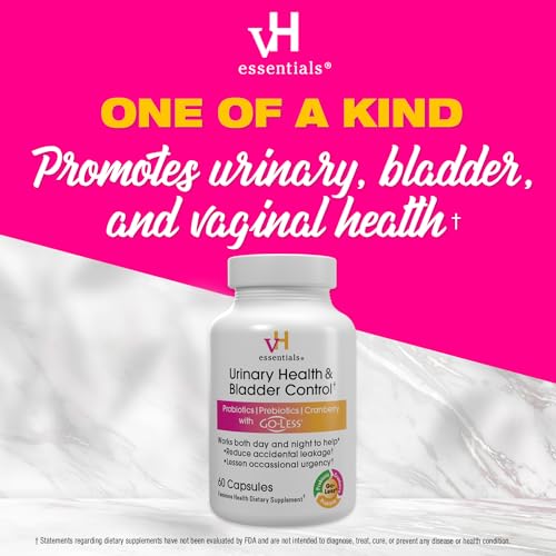 vH essentials Urinary Health & Bladder Control, Cranberry Extract, Prebiotics and Probiotics - AB Mystery