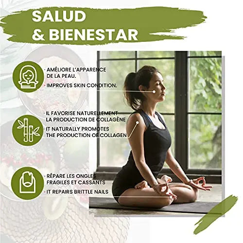 G7 Siliplant Improved Formula. Liquid Silica Supplement Collagen Booster, Strengthens Bones - AB Mystery