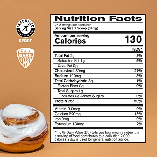 BARE PERFORMANCE NUTRITION, BPN Whey Protein Powder, Whey Protein Concentrate - AB Mystery