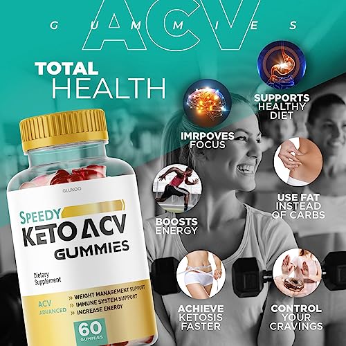 (2 Pack) Speedy Keto ACV Gummies, Speedy ACV Gummies, Speedy Keto Gummies